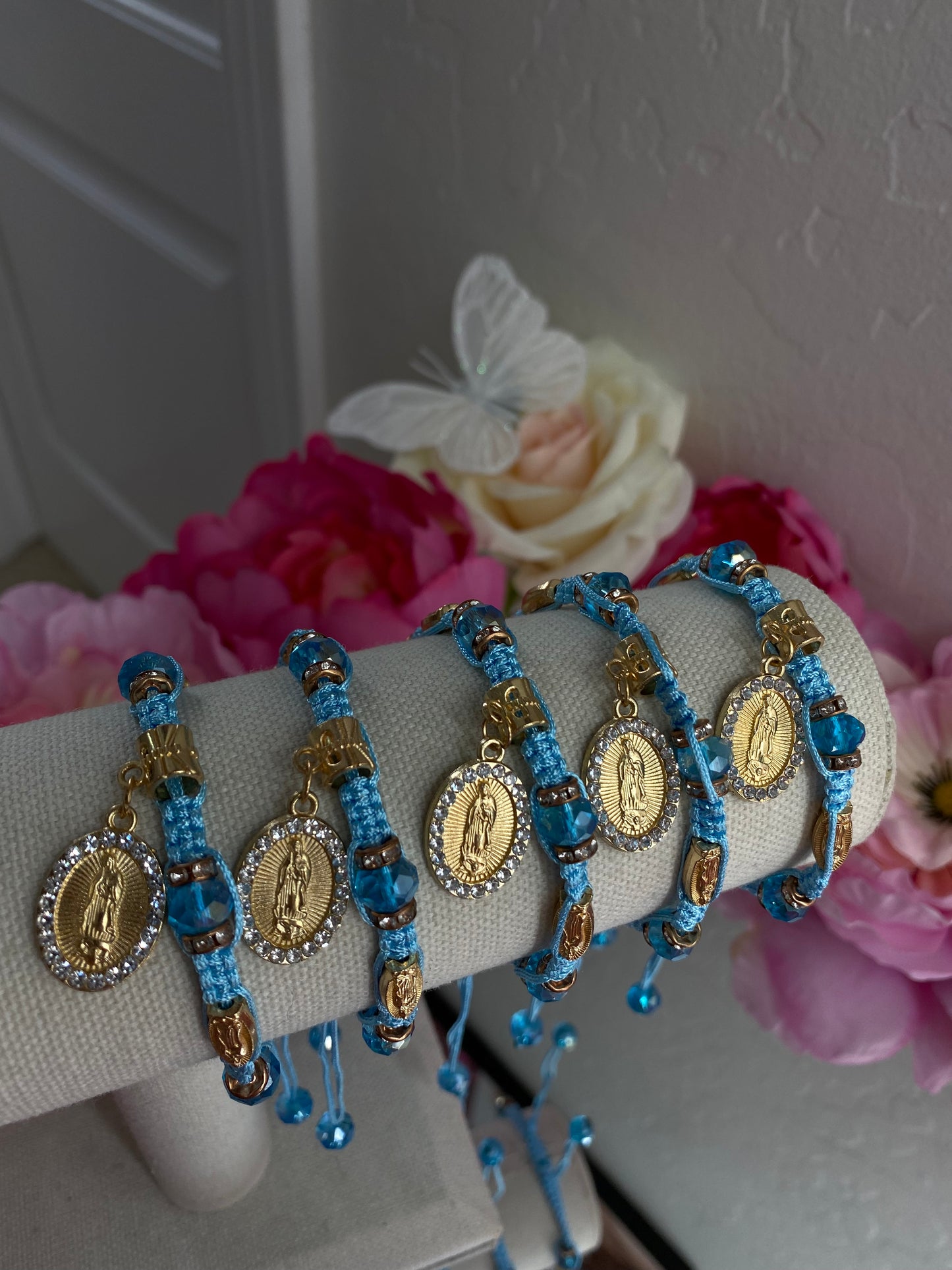 VIRGENCITA PENDANT - BLUE