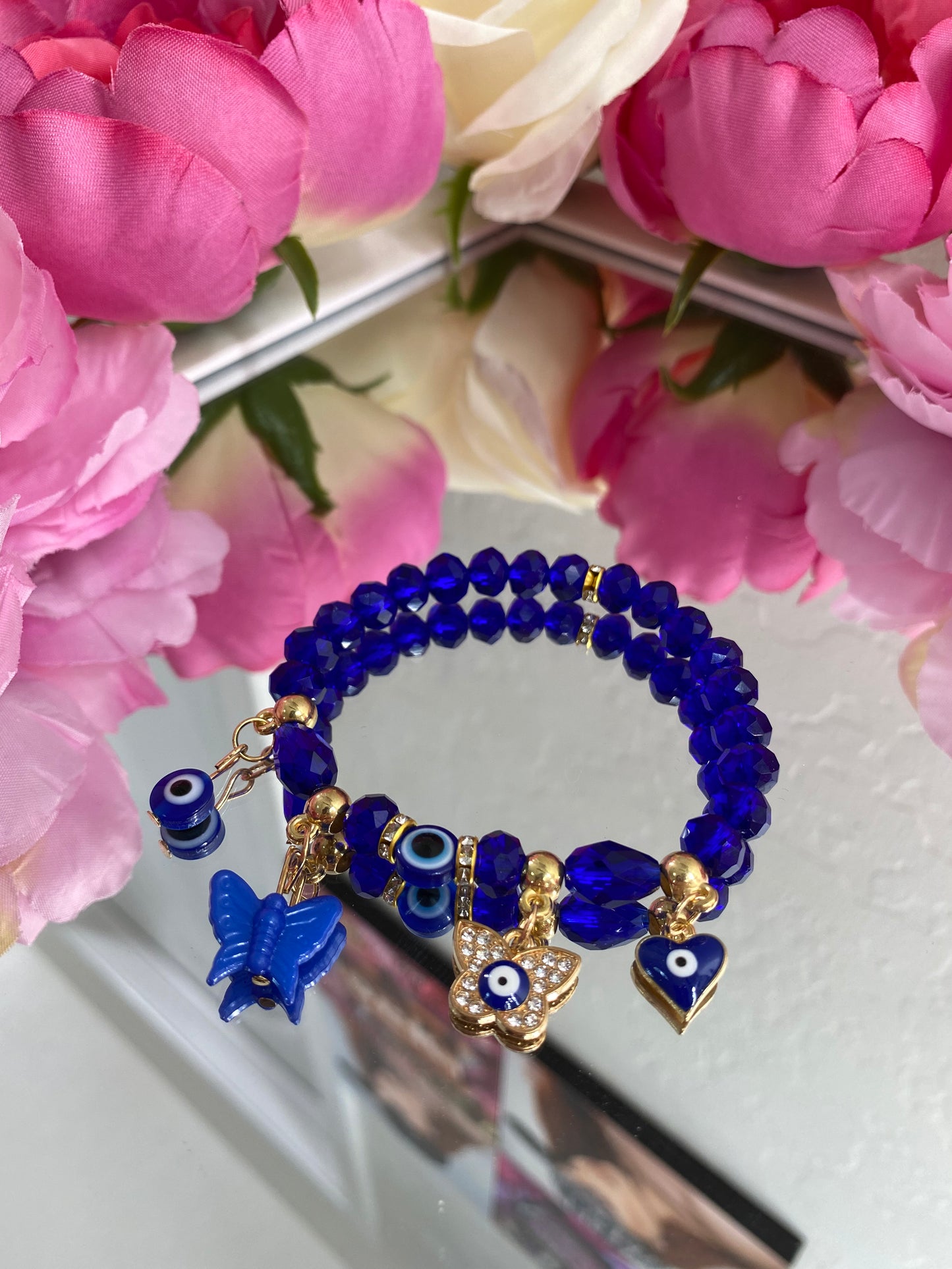 ESTEFANÍA EVIL EYE- BLUE