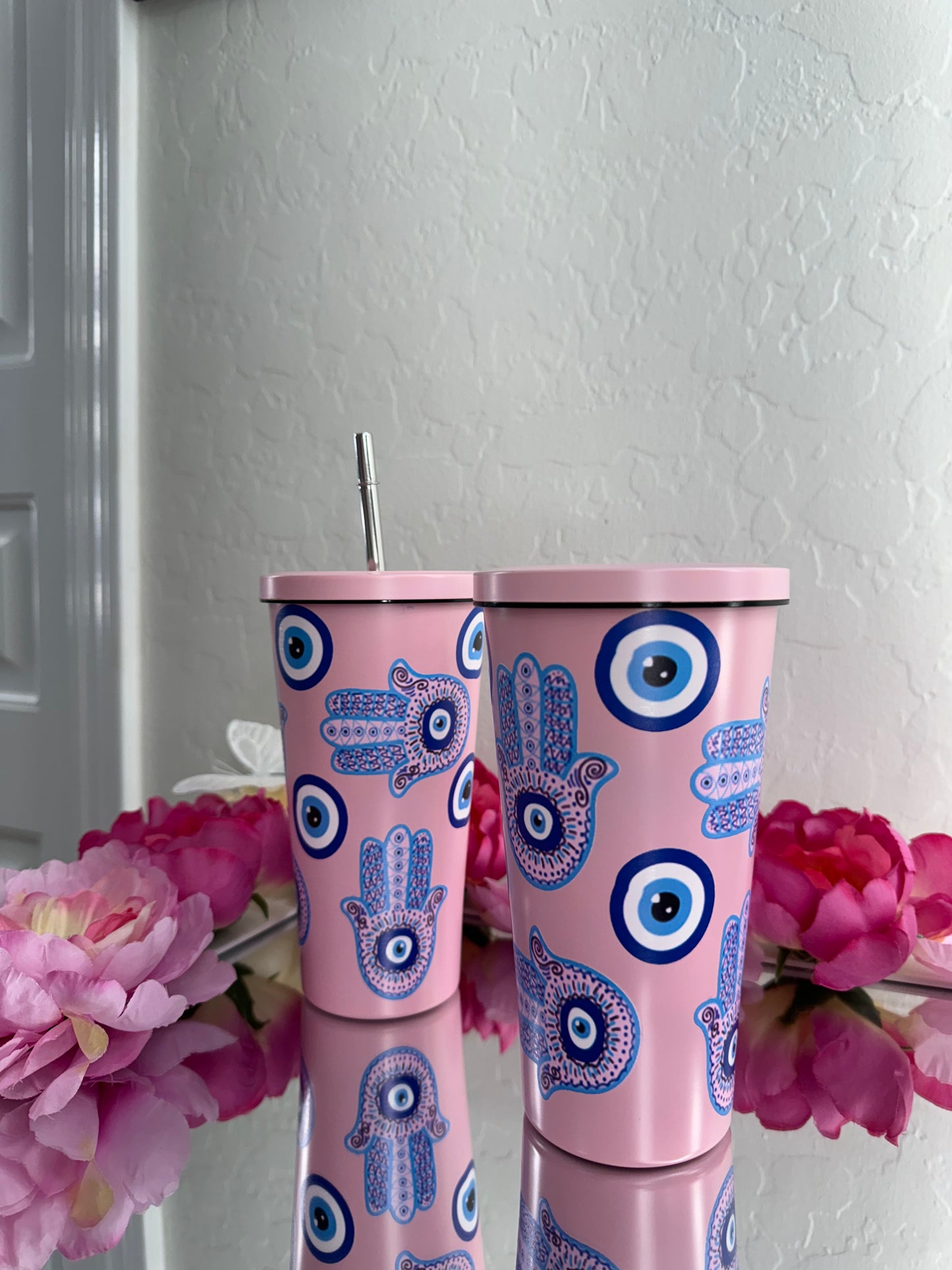 EVIL EYE CUP TUMBLER