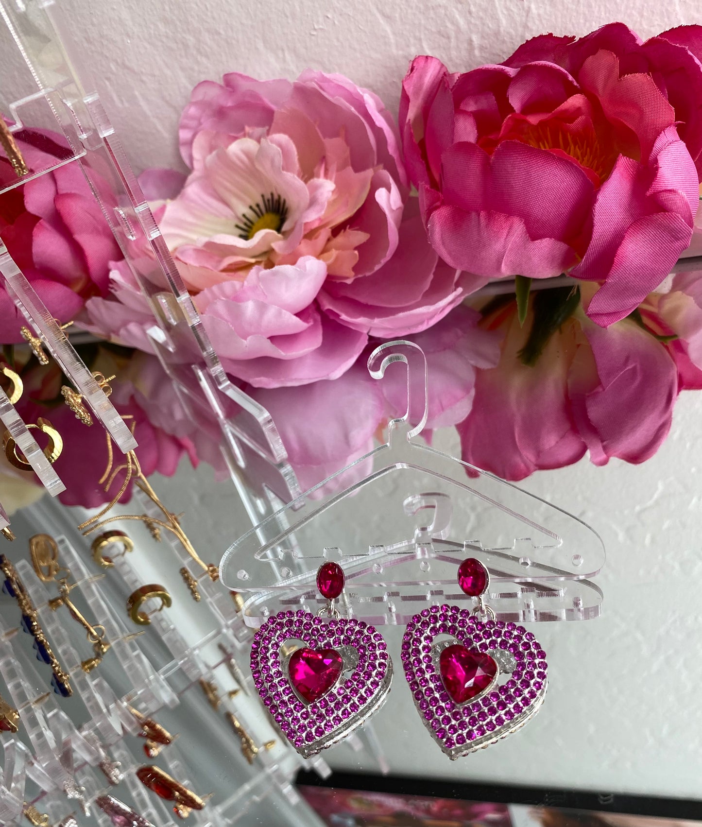 Jazmine Earrings -(S) Purple
