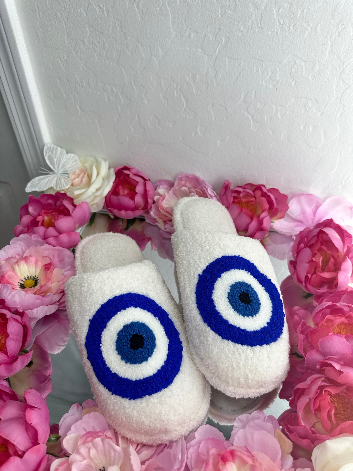 EVIL EYE SLIPPERS