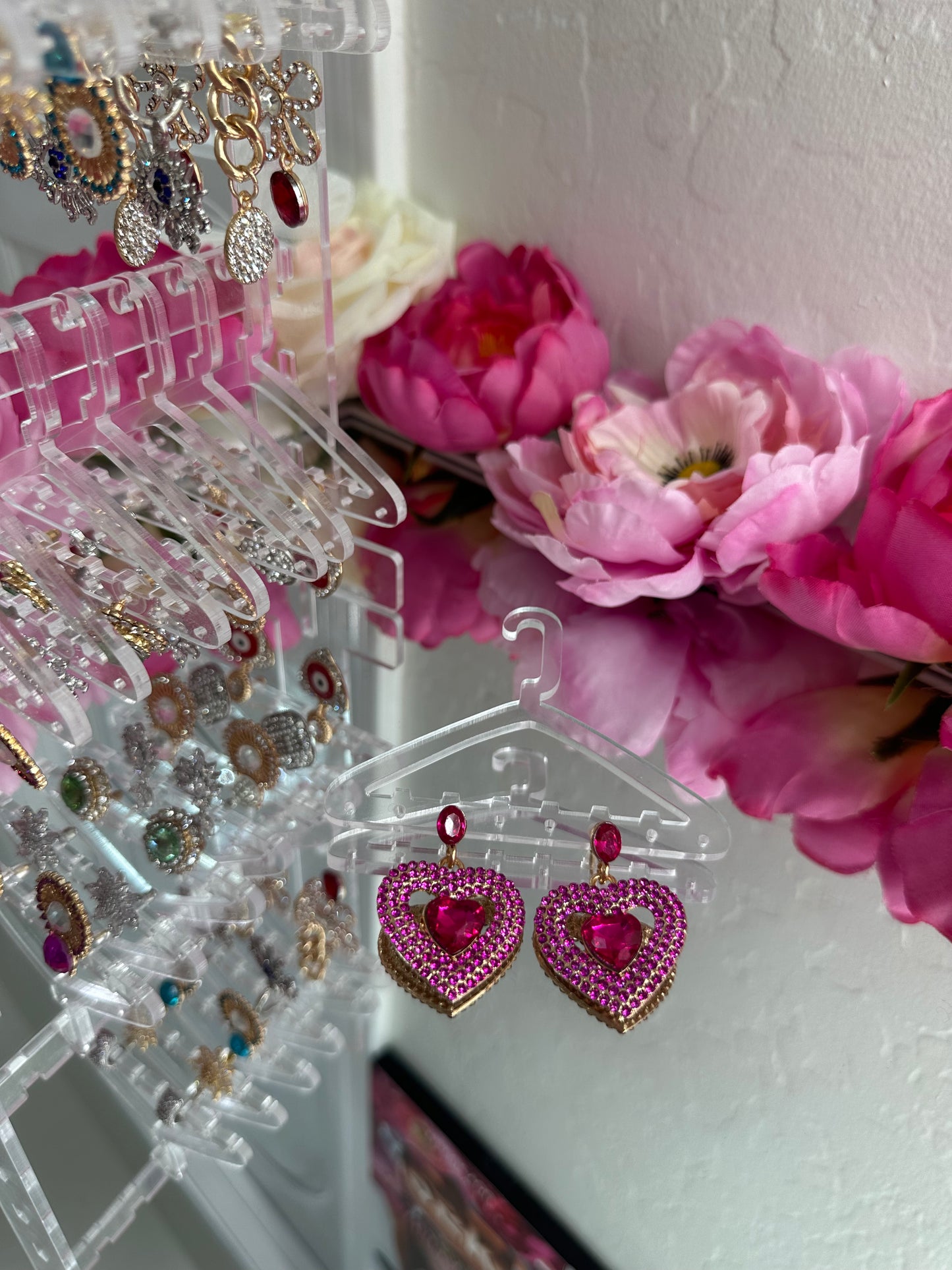 Jazmine Earrings -(G) Purple
