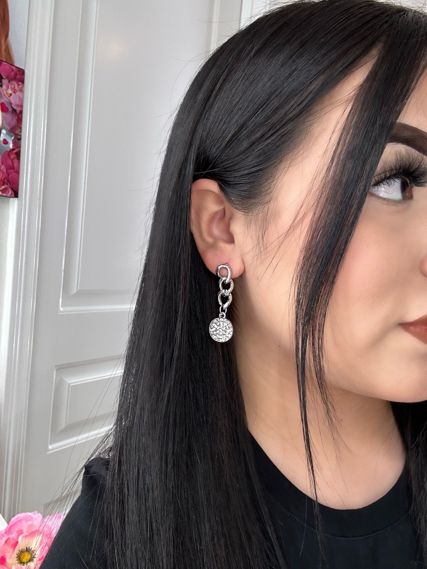 Sophia Earrings -Silver
