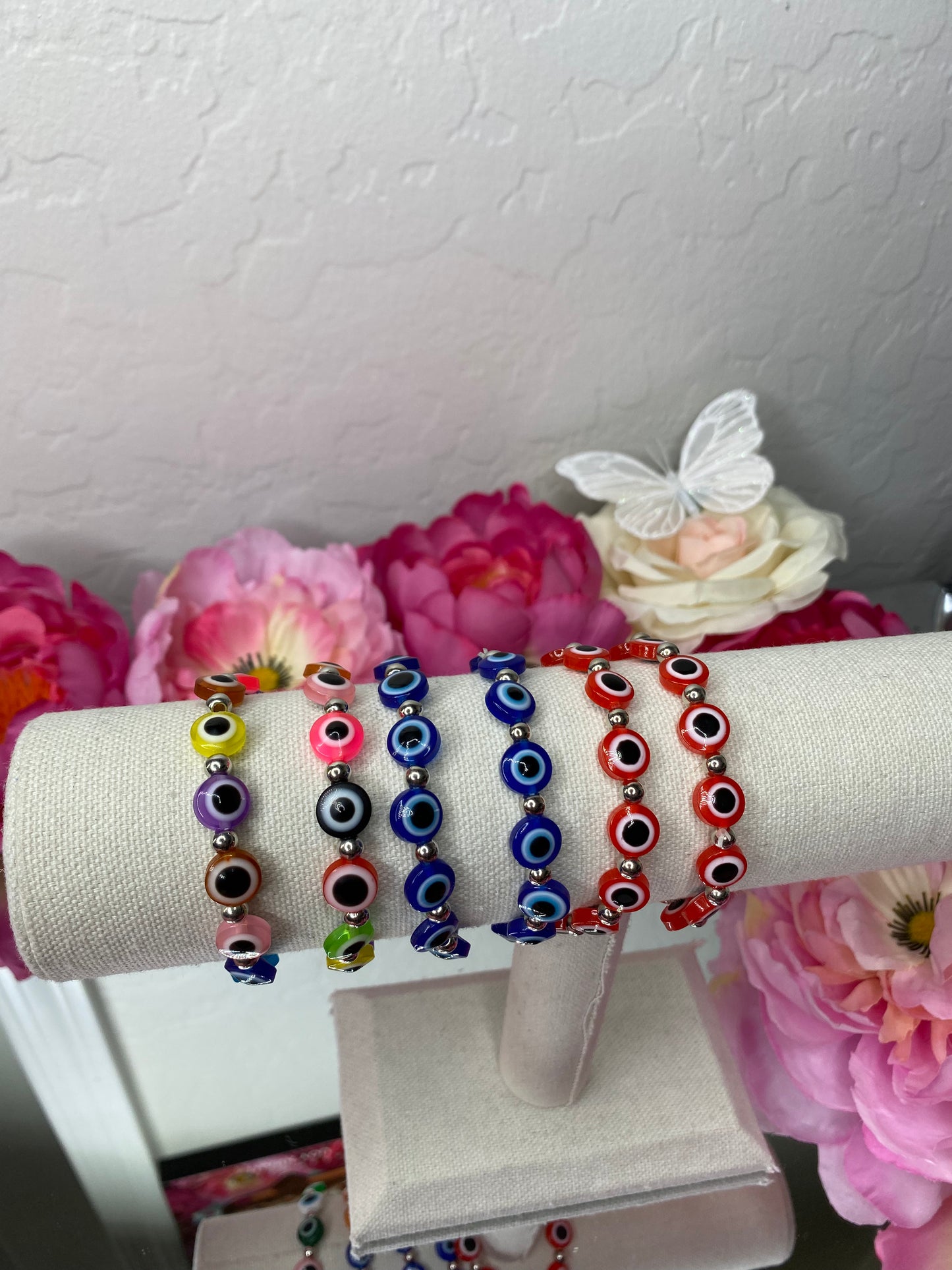 Layla Eye Bracelets -Blue
