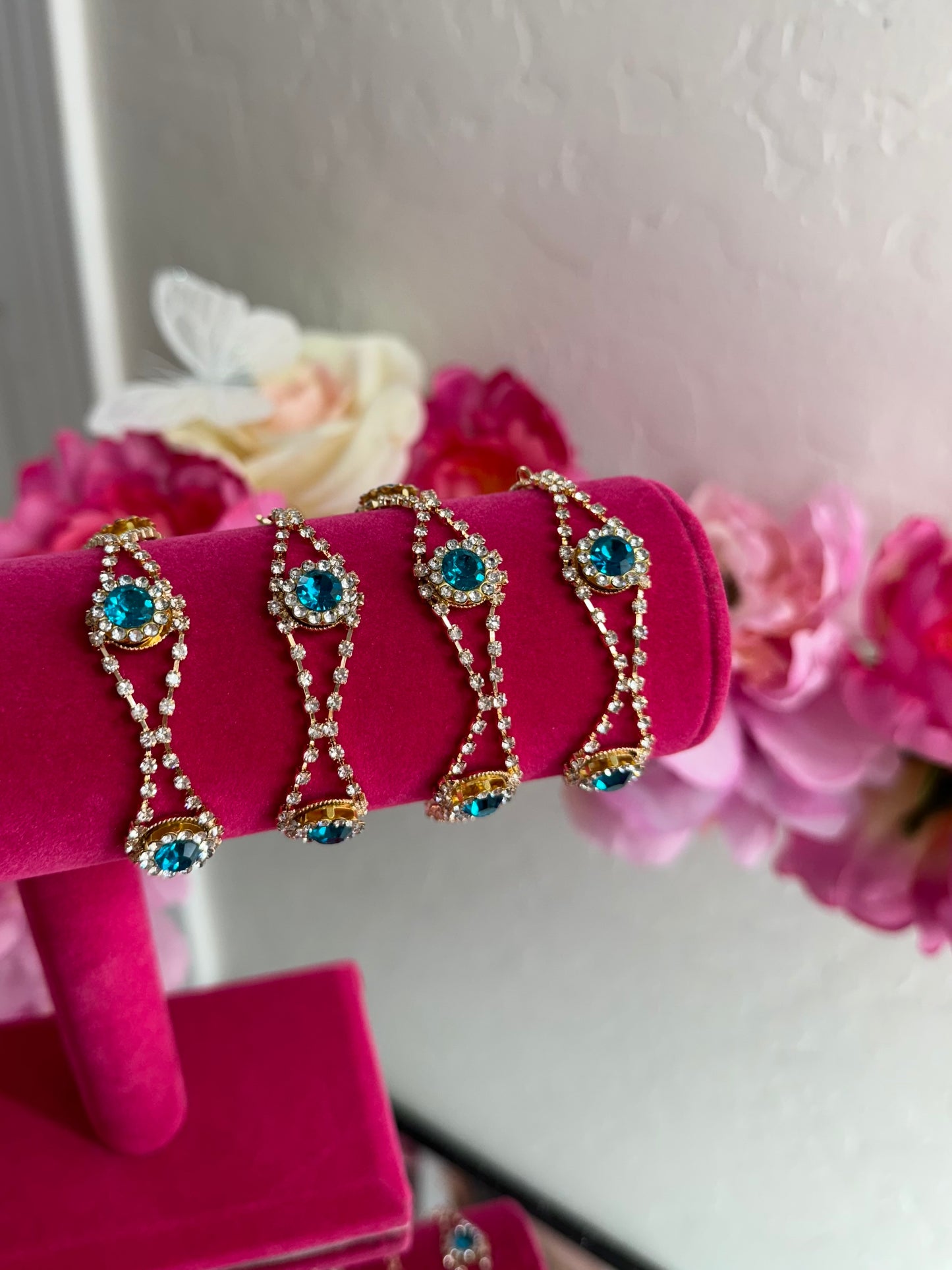 Anabel Diamond Bracelet - Turquoise