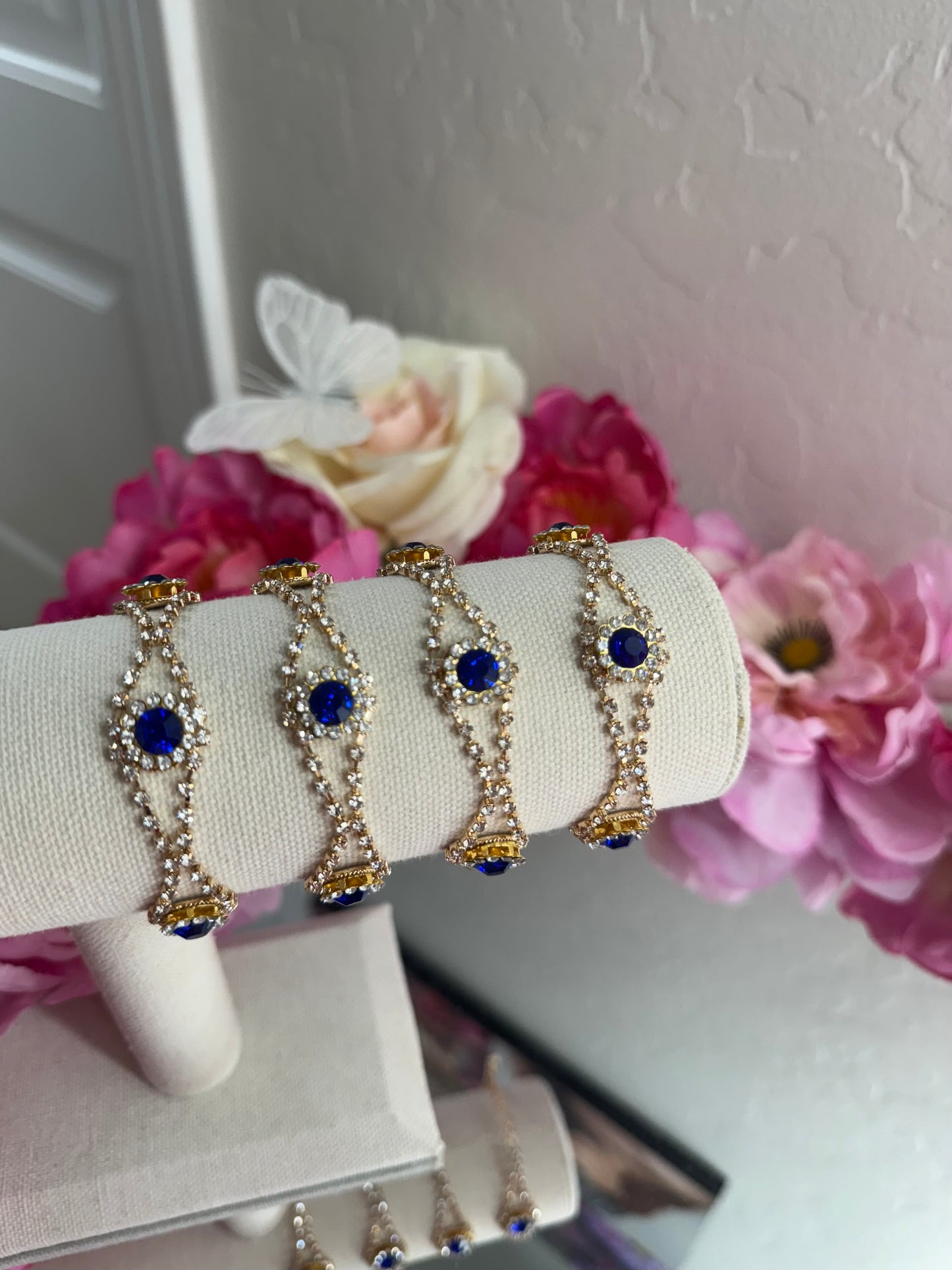 Anabel Diamond Bracelet - Blue