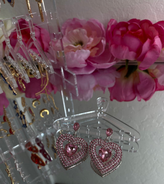 Jazmine Earrings - (S) Pink