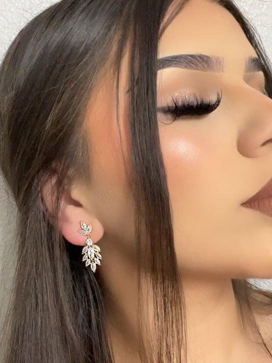 Aria Earrings- Gold
